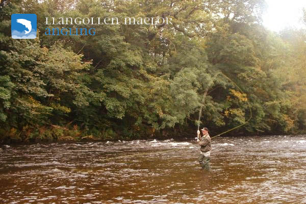 fishing in the river dee