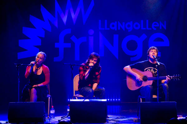 musicians at llangollen fringe festival